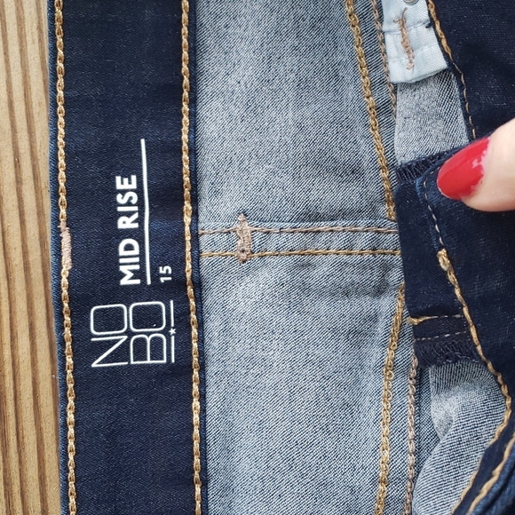 No Boundaries women's jean skirt size 15 - Picture 3 of 9